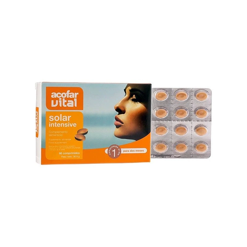 Acofarvital Solar Intensive 60comp 3 Acofarvital Solar Intensive 60comp