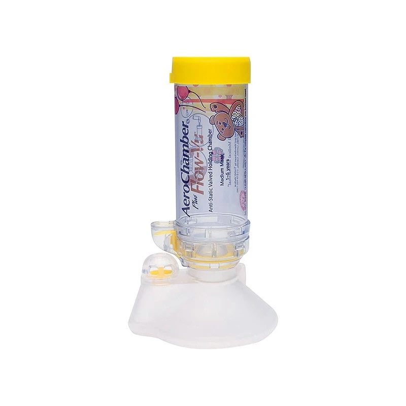 Aerochamber Plus Flow-Vu Cámara De Inhalación Infantil 1ud 4 Aerochamber Plus Flow-Vu Cámara De Inhalación Infantil 1ud - Imagen 2