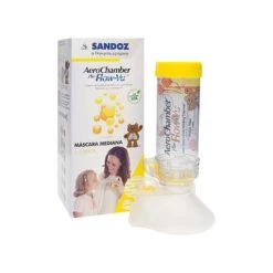 Aerochamber Plus Flow-Vu Cámara De Inhalación Infantil 1ud