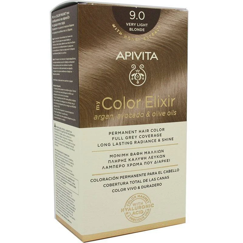 Apivita Tinte My Color Elixir N9.0 Rubio Muy Claro 3 Apivita Tinte My Color Elixir N9.0 Rubio Muy Claro