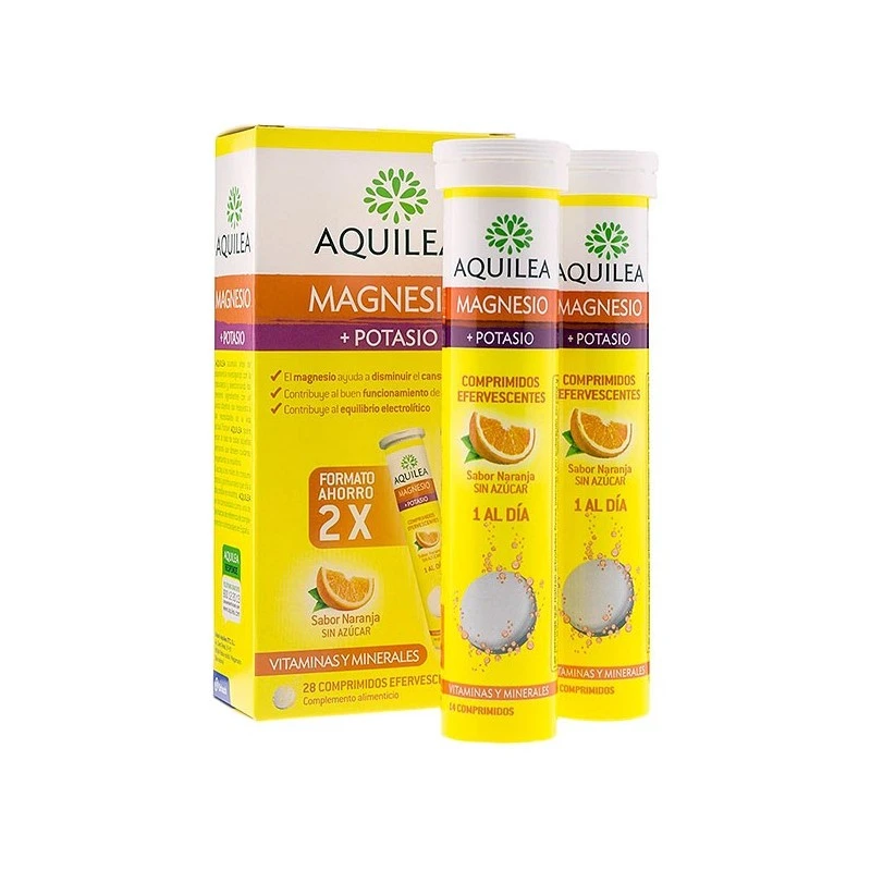 Aquilea Magnesio + Potasio 28 Comp 3 Aquilea Magnesio + Potasio 28 Comp