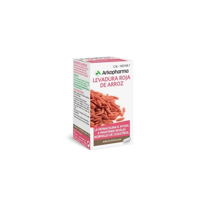 Arkopharma Arkocaps Levadura Roja De Arroz 45 Cáps 3 Arkopharma Arkocaps Levadura Roja De Arroz 45 Cáps