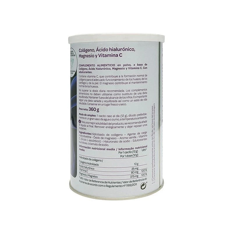 Arkopharma Arkoflex Colágeno + Ác. Hialurónico + Magnesio + Vitamina C Sabor Vainilla 360gr 5 Arkopharma Arkoflex Colágeno + Ác. Hialurónico + Magnesio + Vitamina C Sabor Vainilla 360gr - Imagen 3