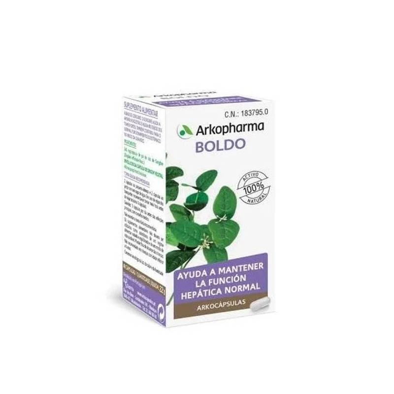 Arkopharma Boldo 48 Cápsulas 3 Arkopharma Boldo 48 Cápsulas
