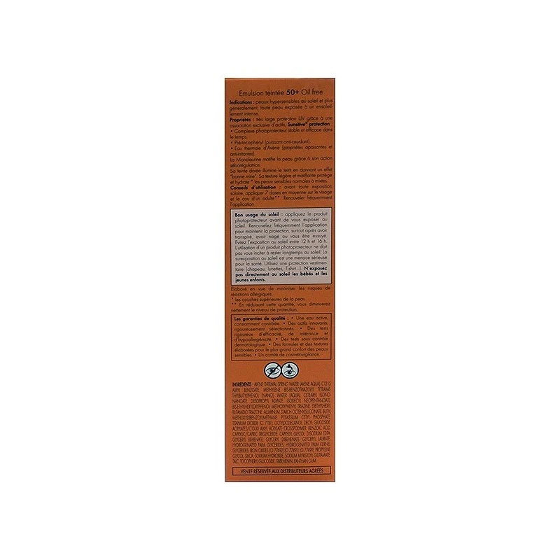 Avène Avene Solar SPF50+ Emulsion Coloreada 50ml 9 Avène Avene Solar SPF50+ Emulsion Coloreada 50ml - Imagen 7