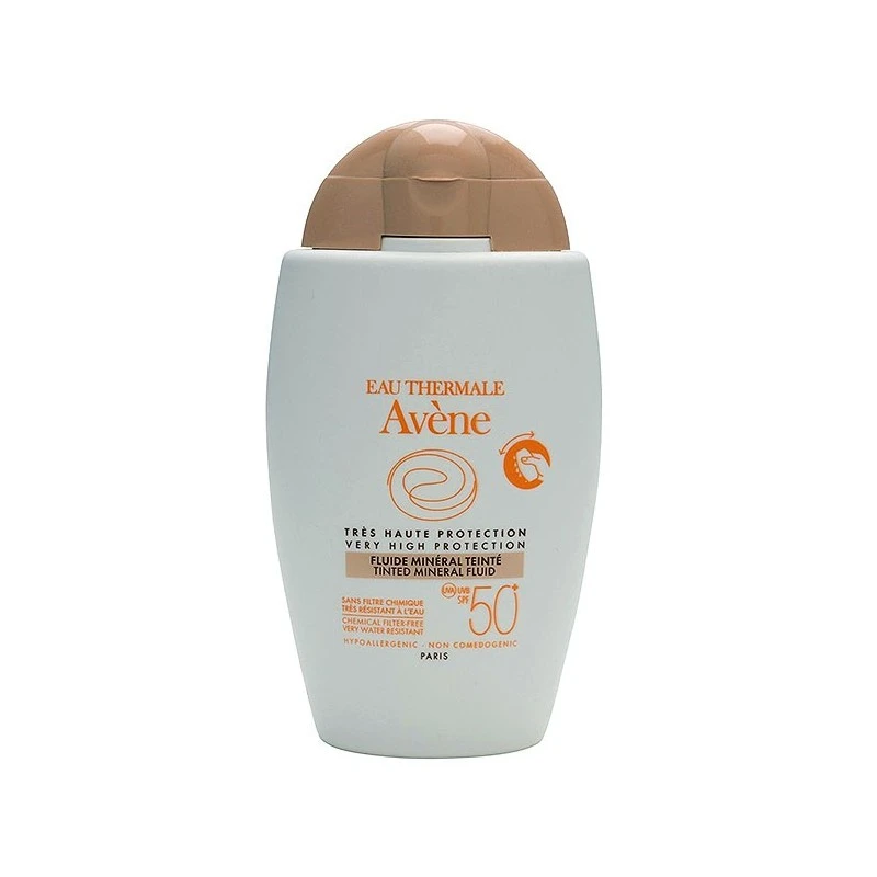 Avène Avene Solar SPF 50+ Fluido Mineral Coloreado 40ml 4 Avène Avene Solar SPF 50+ Fluido Mineral Coloreado 40ml - Imagen 2