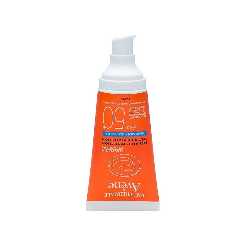 Avène Avene Solar SPF50+ Emulsion Sin Perfume 50ml 6 Avène Avene Solar SPF50+ Emulsion Sin Perfume 50ml - Imagen 4