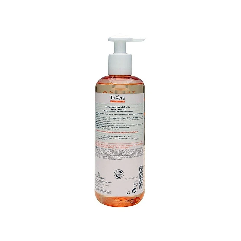 Avène Avene Trixera Limpiador Nutri-Fluido 400ml 4 Avène Avene Trixera Limpiador Nutri-Fluido 400ml - Imagen 2
