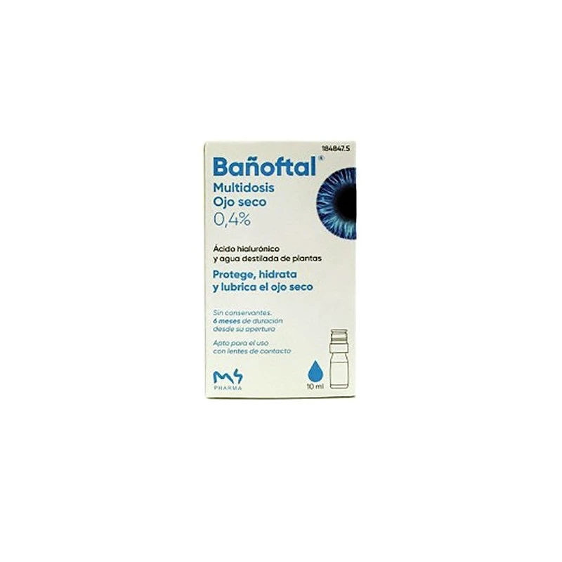Bañoftal Multidosis Ojo Seco 0,4% 10ml 3 Bañoftal Multidosis Ojo Seco 0,4% 10ml