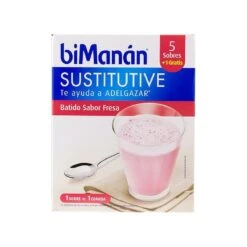 Bimanán Batido Fresa 6 Sobres
