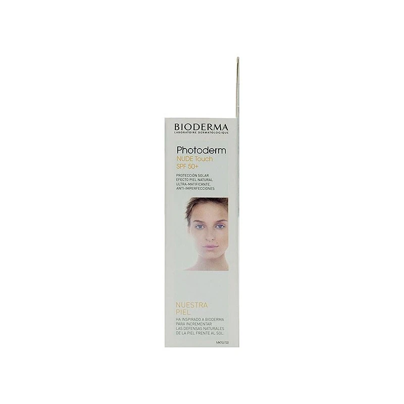 Bioderma Photoderm Nude SPF50 Dorado 40ml 9 Bioderma Photoderm Nude SPF50 Dorado 40ml - Imagen 7