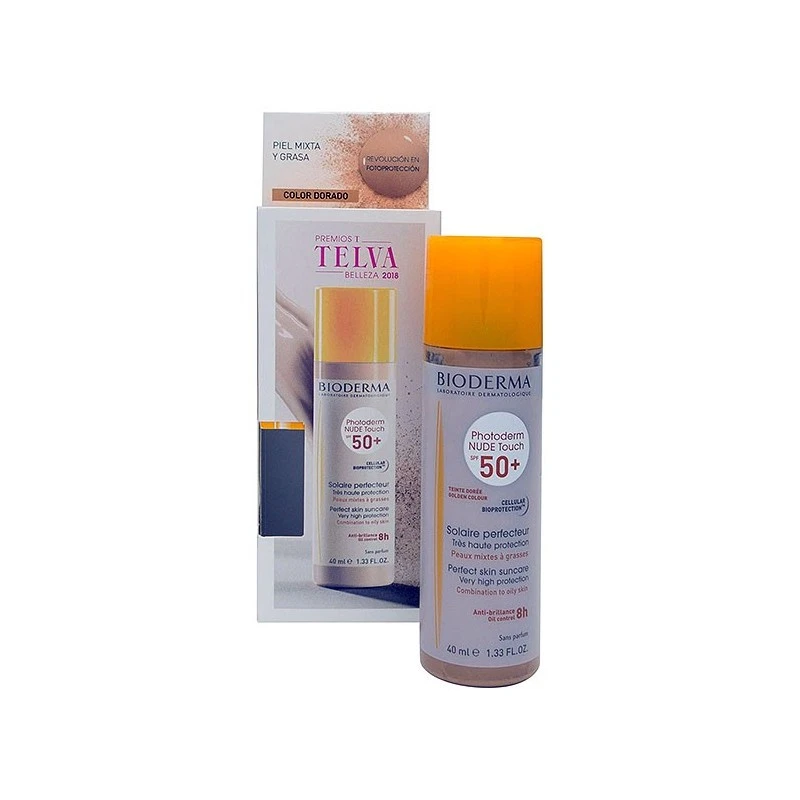 Bioderma Photoderm Nude SPF50 Dorado 40ml 3 Bioderma Photoderm Nude SPF50 Dorado 40ml