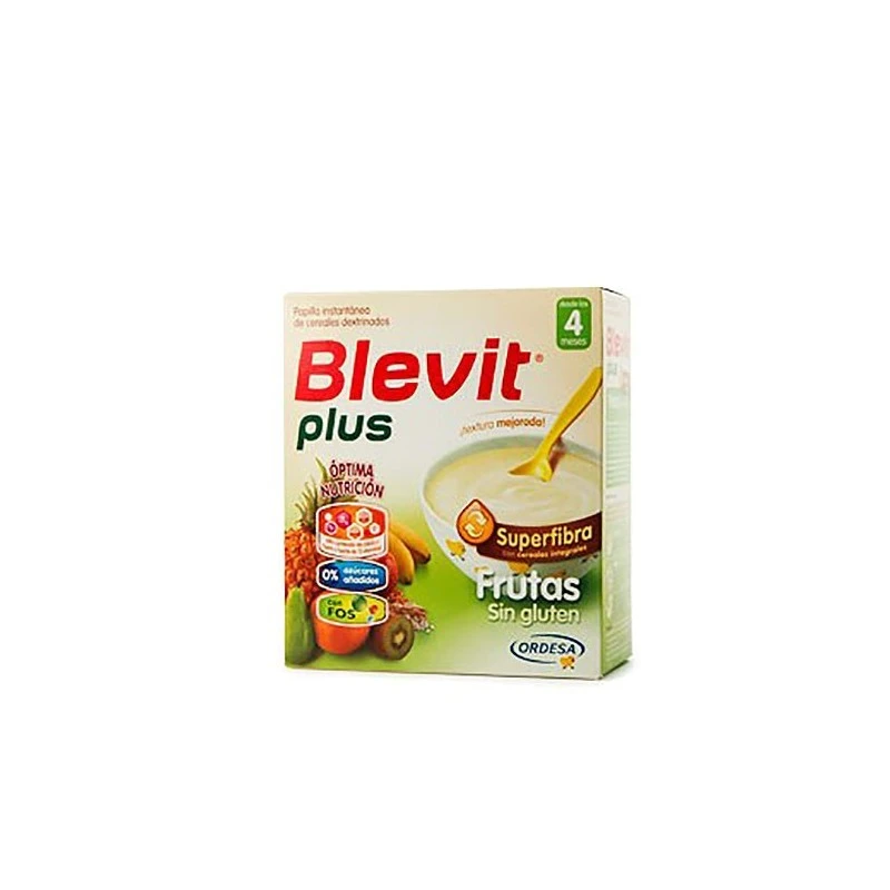 Blevit® Frutas Y Cereales Sin Gluten Superfibra 600g 3 Blevit® Frutas Y Cereales Sin Gluten Superfibra 600g