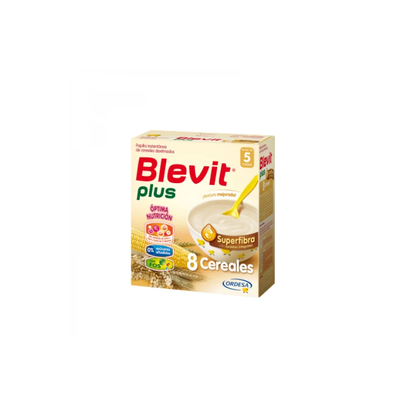 Blevit Plus 8 Cereales Superfibra 600 G 3 Blevit Plus 8 Cereales Superfibra 600 G