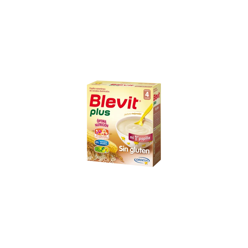 Blevit Plus Sin Gluten 600 G. 3 Blevit Plus Sin Gluten 600 G.