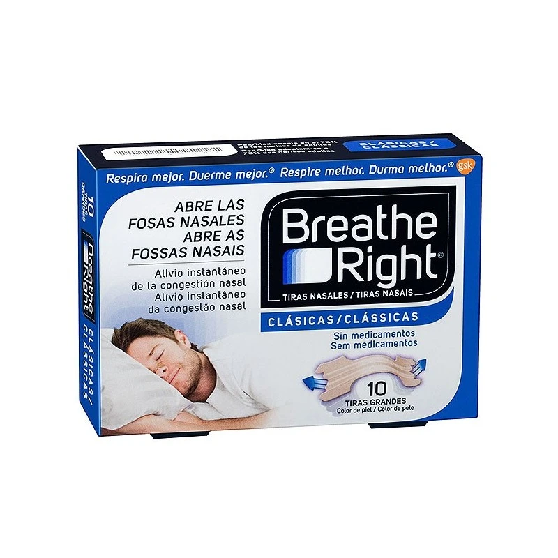 Breathe Right Tira Nasal Grande 10 Un 3 Breathe Right Tira Nasal Grande 10 Un