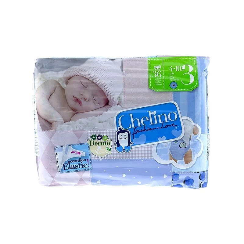 Chelino T3 Fashion & Love 4-10 Kg 36uds 3 Chelino T3 Fashion & Love 4-10 Kg 36uds
