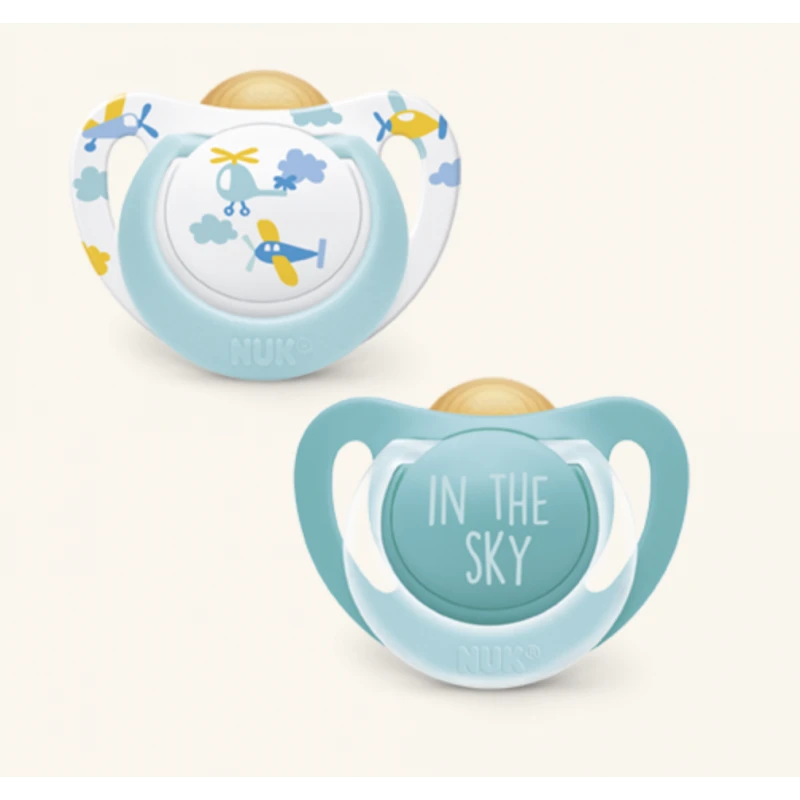 Chupete Genius In The Air Látex NUK 6-18 Meses 3 Chupete Genius In The Air Látex NUK 6-18 Meses