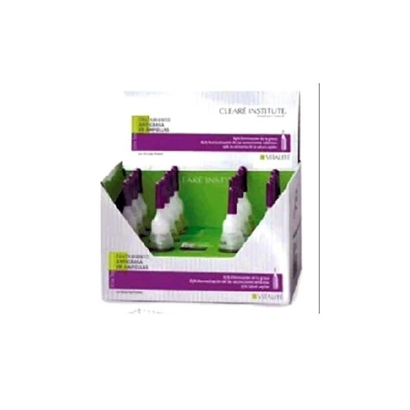 Clearé Institute Vitalité Tratamiento Anti-grasa 14 Ampollas 3 Clearé Institute Vitalité Tratamiento Anti-grasa 14 Ampollas