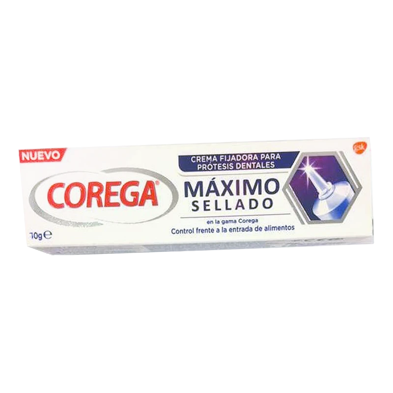 Corega Crema Fijadora Máximo Sellado 70g 3 Corega Crema Fijadora Máximo Sellado 70g