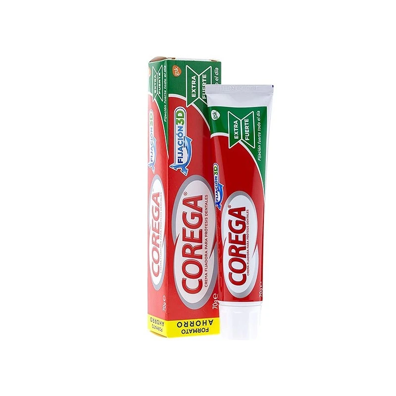 Corega Extra Fuerte Crema 70g 3 Corega Extra Fuerte Crema 70g