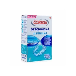 Corega Ortodoncias Y Férulas 66 Tabletas