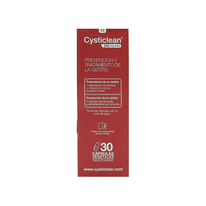 Cysticlean 118 Mg 30 Comprimidos 8 Cysticlean 118 Mg 30 Comprimidos - Imagen 6