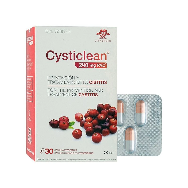 Cysticlean 118 Mg 30 Comprimidos 3 Cysticlean 118 Mg 30 Comprimidos