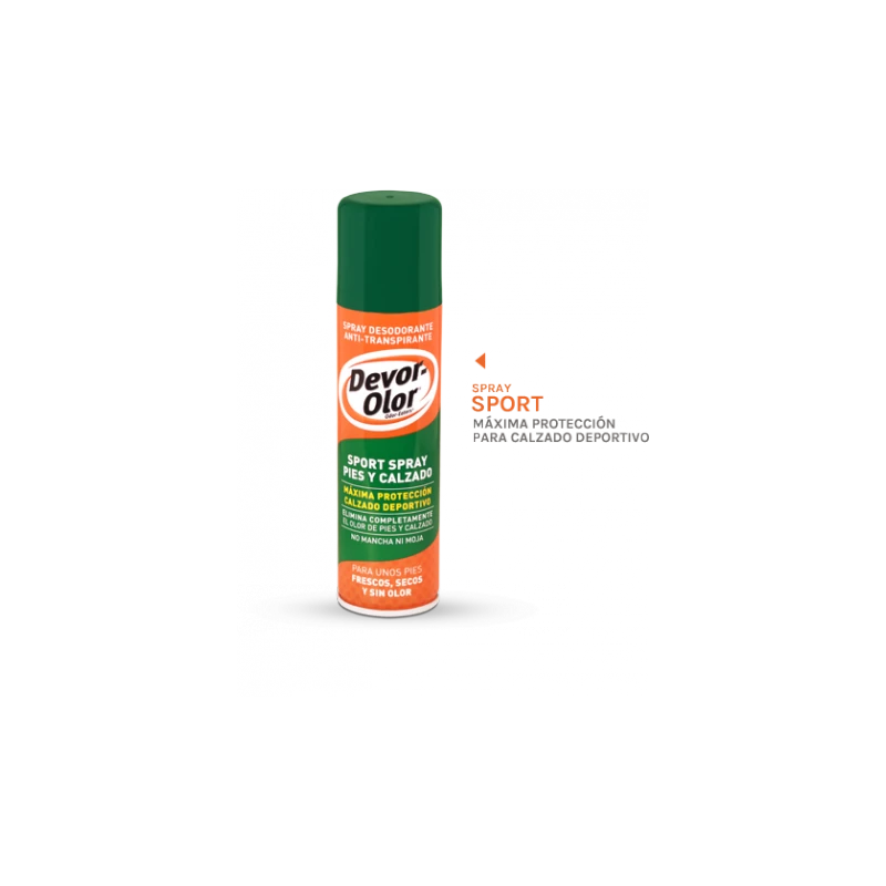 DEVOR OLOR DESODORANTE SPRAY SPORT 150ML 3 DEVOR OLOR DESODORANTE SPRAY SPORT 150ML