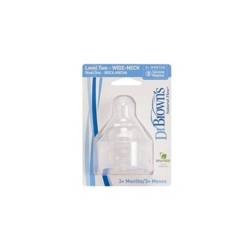 Dr. Brown's Natural Flow® Nivel 2 2uds 3 Dr. Brown's Natural Flow® Nivel 2 2uds