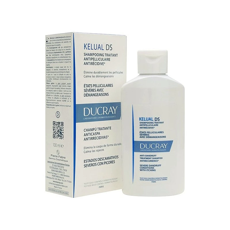 Ducray Kelual DS Champú P/Descam 100 Ml 3 Ducray Kelual DS Champú P/Descam 100 Ml