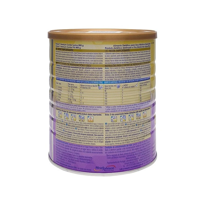 Enfamil Premium Confort 800gr 4 Enfamil Premium Confort 800gr - Imagen 2