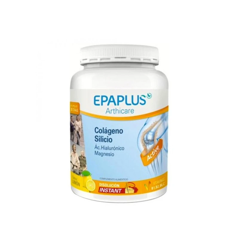Epaplus Colágeno + Silicio Sabor Limón 334gr 3 Epaplus Colágeno + Silicio Sabor Limón 334gr