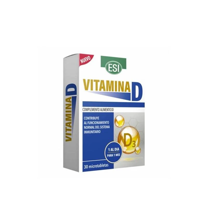 ESI Vitamina D 30 Microtabletas 3 ESI Vitamina D 30 Microtabletas