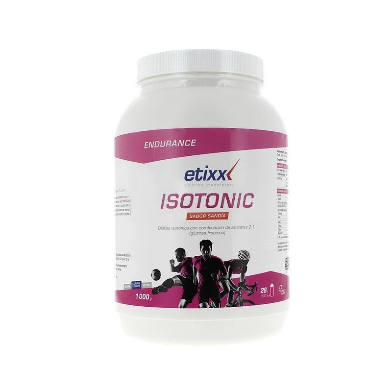 Etixx Isotonic Sabor Sandía Polvo 1000g 3 Etixx Isotonic Sabor Sandía Polvo 1000g