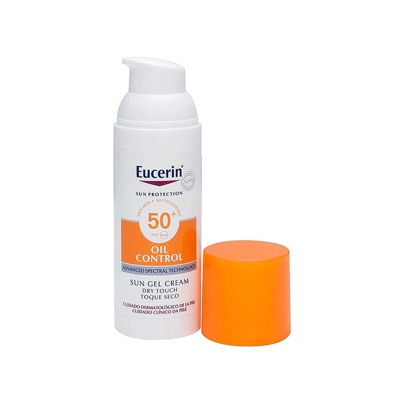 Eucerin Gel-Crema Toque Seco FPS 50+ 50 Ml 6 Eucerin Gel-Crema Toque Seco FPS 50+ 50 Ml - Imagen 4