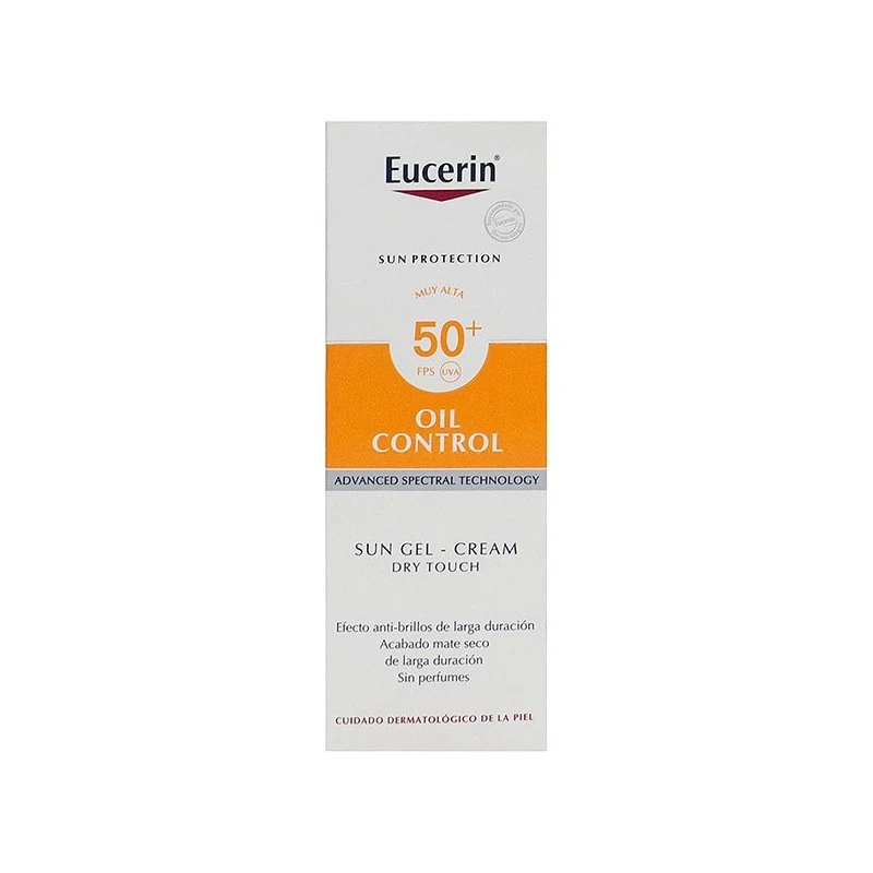 Eucerin Gel-Crema Toque Seco FPS 50+ 50 Ml 7 Eucerin Gel-Crema Toque Seco FPS 50+ 50 Ml - Imagen 5