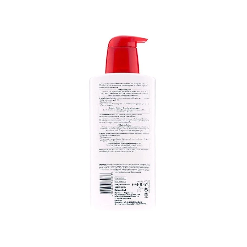 Eucerin Ph5 Skin-protection Loción 400ml 4 Eucerin Ph5 Skin-protection Loción 400ml - Imagen 2