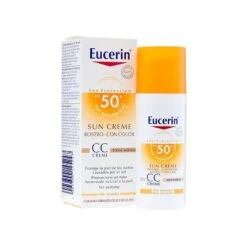 Eucerin Sun Creme Tono Medio Con Color Cc Fp50+
