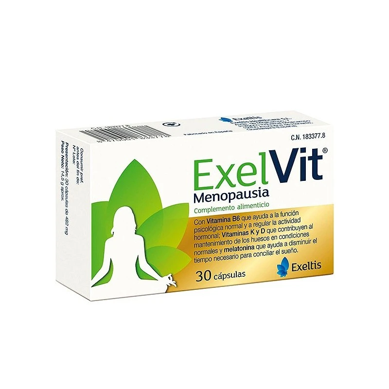 Exelvit Menopausia 30 Caps 3 Exelvit Menopausia 30 Caps