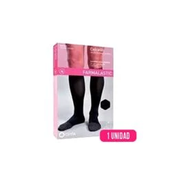 Farmalastic Calcetín Antibacteriano Comp. Normal T-extra Grande Negro 1ud