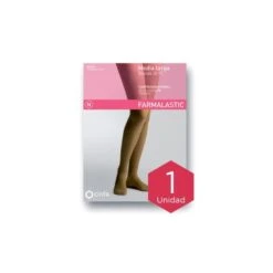 Farmalastic Media Larga Blonda (A-F) Comp. Normal T-extra Grande Camel 1ud