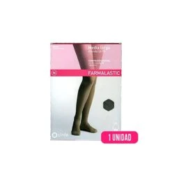 Farmalastic Media Larga Blonda (A-F) Comp. Normal T-extra Grande Capuchino 1ud