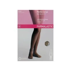 Farmalastic Media Larga Blonda (A-F) Compresión Normal T-pequeña Camel 1ud