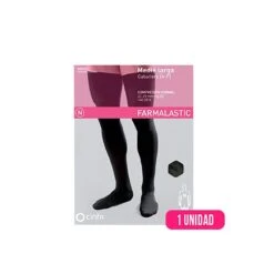 Farmalastic Media Larga Caballero (A-F) Compresión Normal T-pequeña Negro 1ud