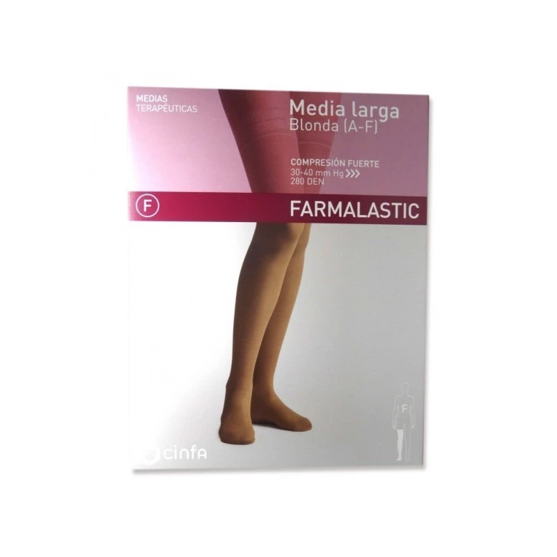 Farmalastic Media Larga Comp. Fuerte T-Reina Plus P-Izquierda 3 Farmalastic Media Larga Comp. Fuerte T-Reina Plus P-Izquierda