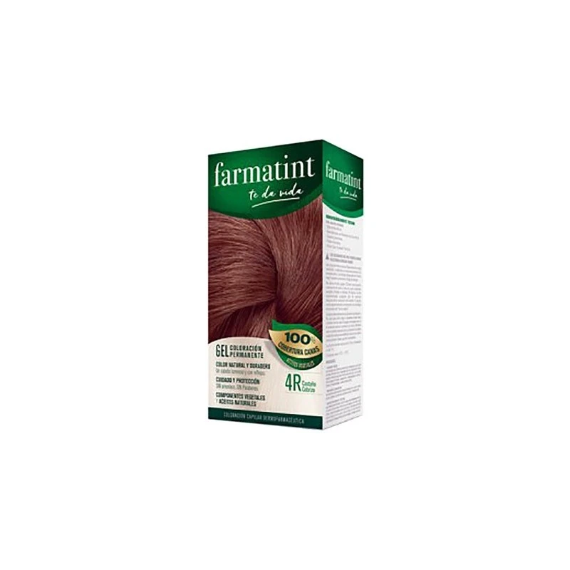 Farmatint 4R Castaño Cobrizo 155ml 3 Farmatint 4R Castaño Cobrizo 155ml