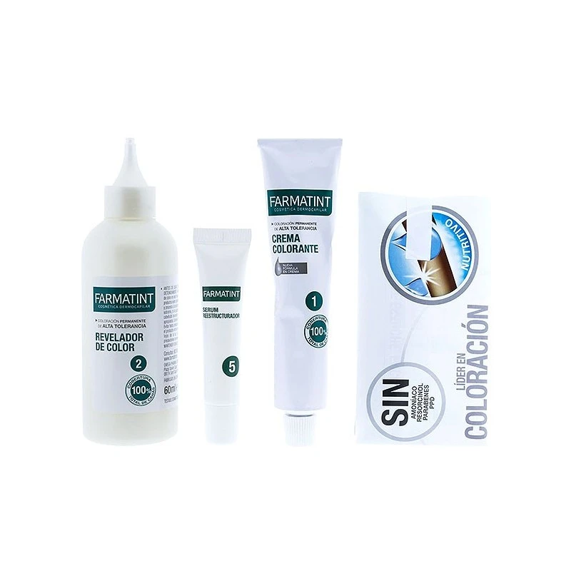 Farmatint 8R Rubio Claro Cobrizo 135ml 4 Farmatint 8R Rubio Claro Cobrizo 135ml - Imagen 2