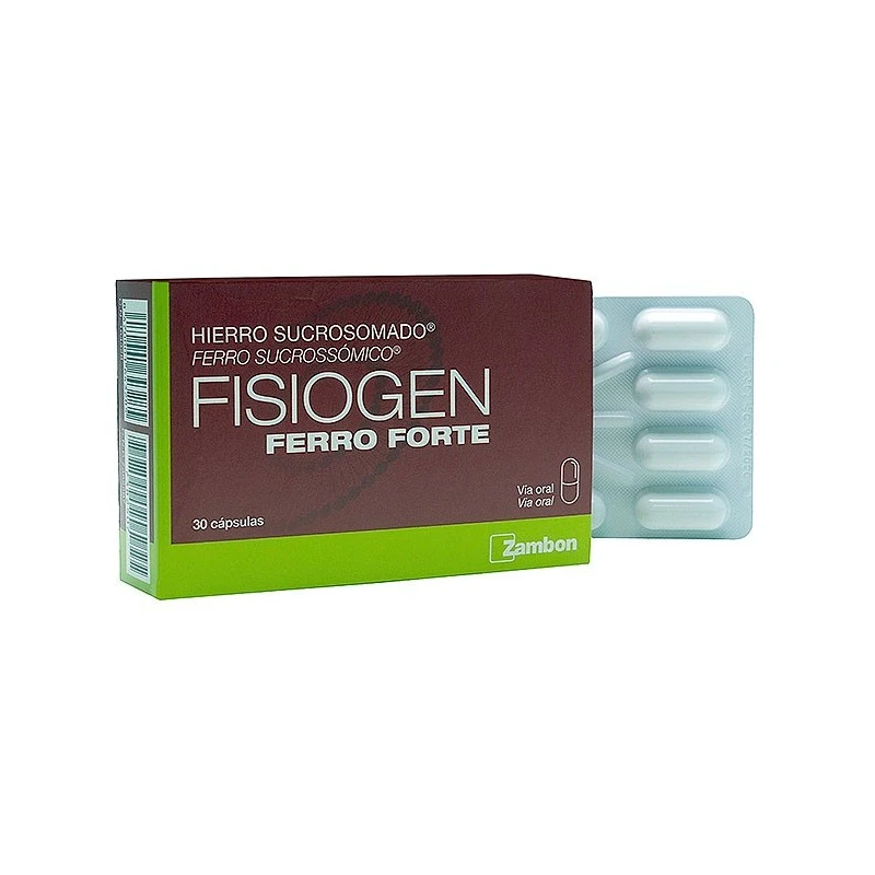 Fisiogen Ferro Forte 30 Cápsulas 3 Fisiogen Ferro Forte 30 Cápsulas