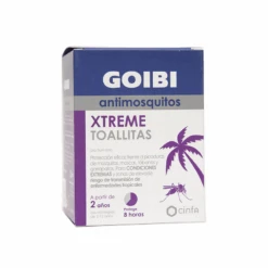 Goibi Antimosquitos Xtreme Toallitas Repelente 16 U.